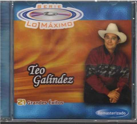 Cd - Teo Galindez / Serie Lo Maximo - Original Y Sellado