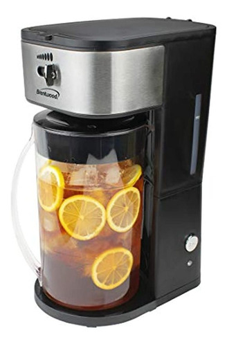 Brentwood Kt-2150bk Iced Tea And Coffee Maker Con Jarra De 6