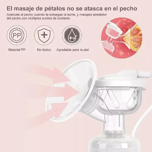 Sacaleches Eléctrico Inalámbrico Doble Usb Portátil De 180ml