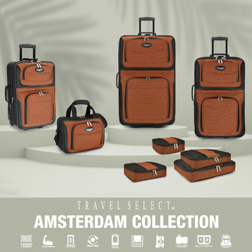 Set De Equipaje Travel Select Amsterdam Expandible De 8 Piez
