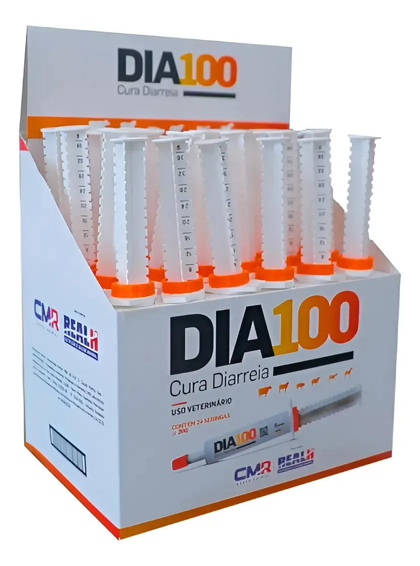 Dia 100 - Cmr - Linha Farma - 1 Display 24 Seringas De 36g
