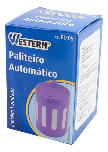 Paliteiro De Plastico Automatico Redondo Western Pl-05