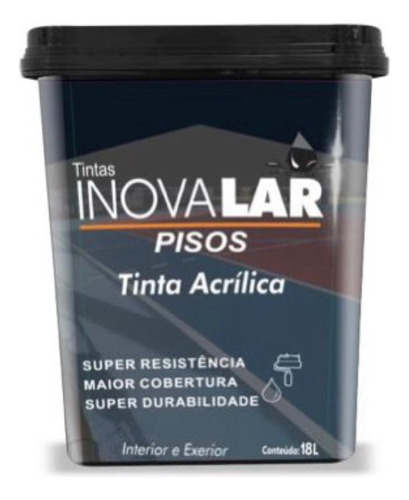 Tinta Piso 18l Super-lavavel Premium Inovalar Antimofo