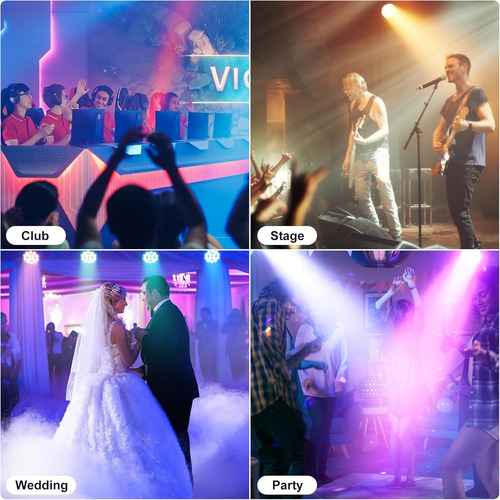180w Led Par Luz Escenario Dj Profesional Efecto Rgbw Dmx