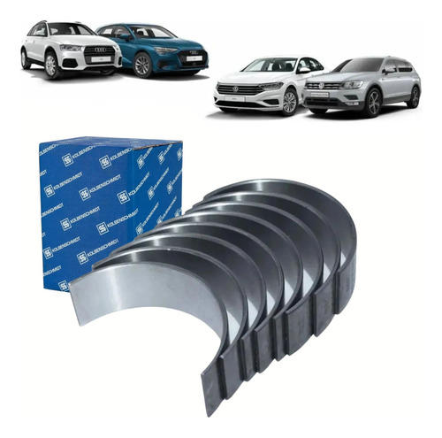 Jogo Bronzina Biela 025 Vw Tiguan/polo 1.4 16v Tsi 2017-2022