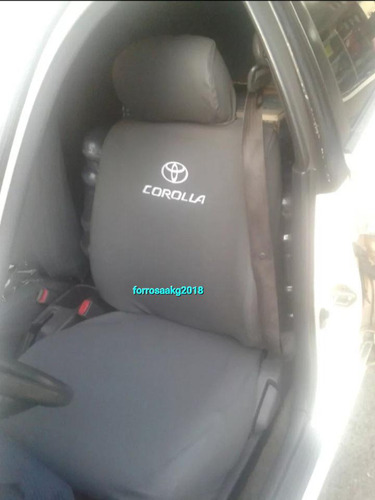 Forros De Asiento Semicuero Bipiel Toyota Corolla Baby Camry