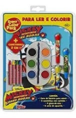 Livro Super Color Pack: Mickey Sobre Rodas