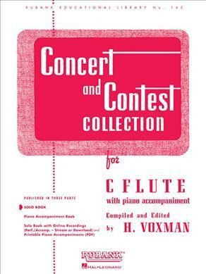 Concert And Contest Collection : C Flute - Solo Part- Wit...