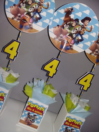 Centros De Mesa Personalizados Toy Story