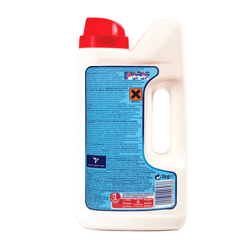 Imagen 2 de 2 de Lavatrastes para lavavajillas Finish Power Powder Advanced líquido en botella 1 kg pack x 2