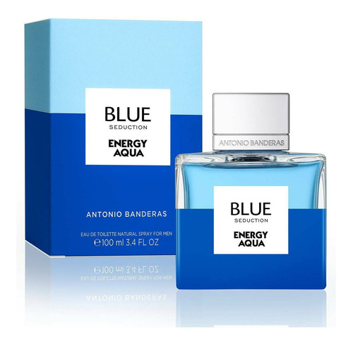Perfume Blue Seduction Energy Aqua Antonio Banderas 100ml
