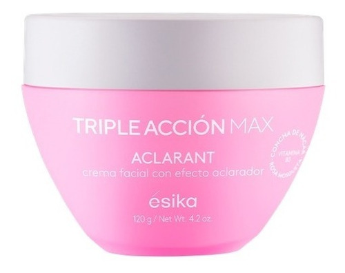 Crema Triple Accion Aclarante 120 Gr Esika