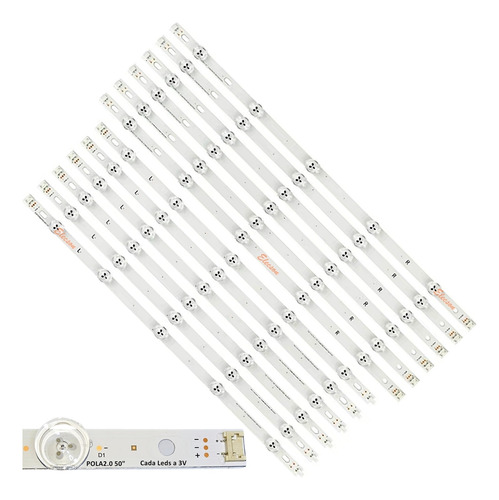 50lh5730 Leds Compatible Con 50ln5100 Cada Led 3v 50ln5710