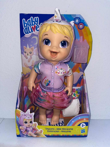 Imagen 1 de 8 de Muñeca Baby Alive Bebé Mini-licorne