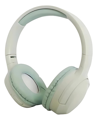 Fone De Ouvido Sem Fio Bt 40mm P/cartão Micro Sd Starmega Cor Verde