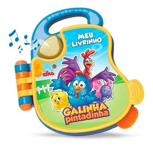 Meu Primeiro Livrinho  Livro Galinha Pintadinha Musical