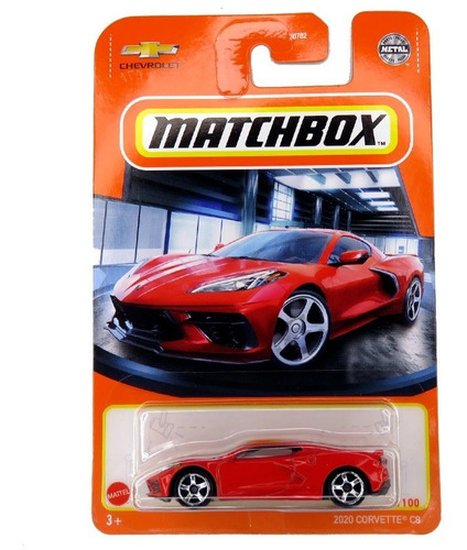 Corvette C8 2020 Red Matchbox (40)