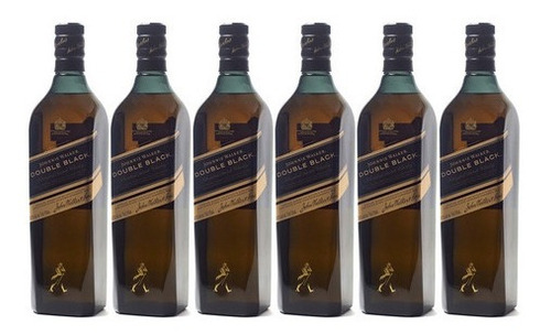 Whisky Johnnie Walker Double Black 750ml Premium Caja X6