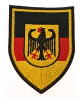 Comprar Parche Militar Bundeswher Ejército Aleman Bandera Premium Bander Alemana Bordado