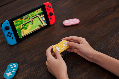 Mini Gamepad Bluetooth Zero 2 De 8 Bits Para Switch Windows