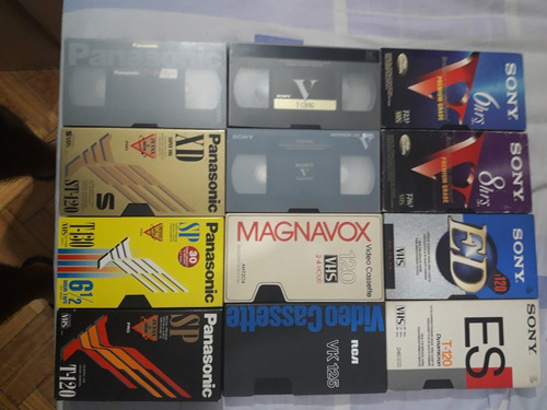 Cassette Cintas Vhs Video Peliculas Virgen Sony Tdk Teltron (Usado)