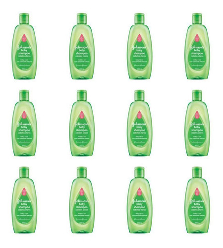 Johnsons Baby Cabelos Claros Shampoo 200ml (kit C/12)