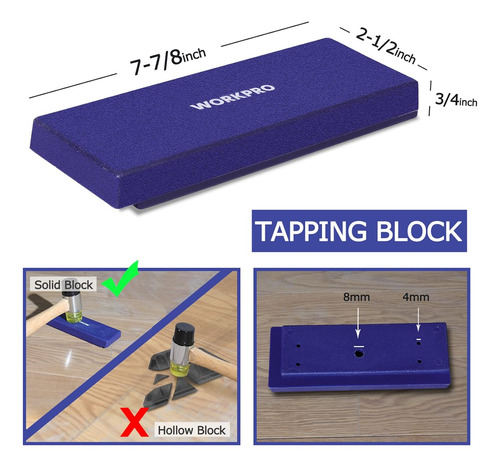 Kit De Instalación De Pisos De Madera Laminada Mazo De...