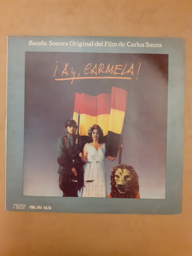 Vinilo Banda De Sonido Ay Carmela Saura Nuevo Sin Uso