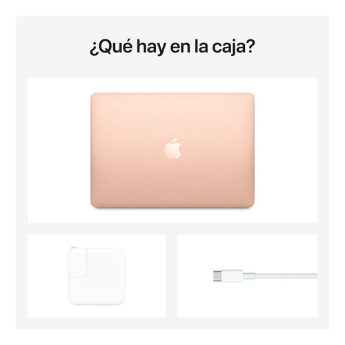 Imagen 6 de 6 de Apple Macbook Air (13 pulgadas, 2020, Chip M1, 256 GB de SSD, 8 GB de RAM) - Oro