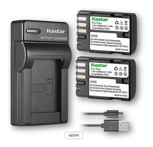 Cargador + 2 Baterias Mod. 68399 Para P3ntax K-01 K01