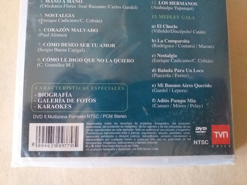 Dvd Rodolfo Navech/ En Concierto