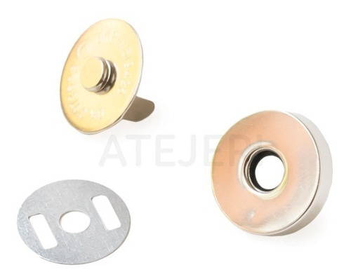Broches Imán De 15mm Marca Cbx Por 20 Unidades