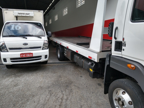 Ford Cargo 816 Plataforma Guincho Com Ar Condicionado