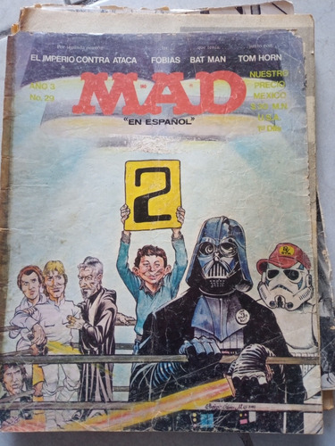 10 Revistas Mad México De Los 80's, Muy Maltratadas 