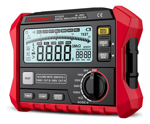 Medidor De Resistencia Habotest Digital Insulation