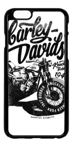 Imagen 3 de 3 de Funda iPhone 5 6 7 8 Plus X Xr Xs Max 11 Harley Davidson Mo