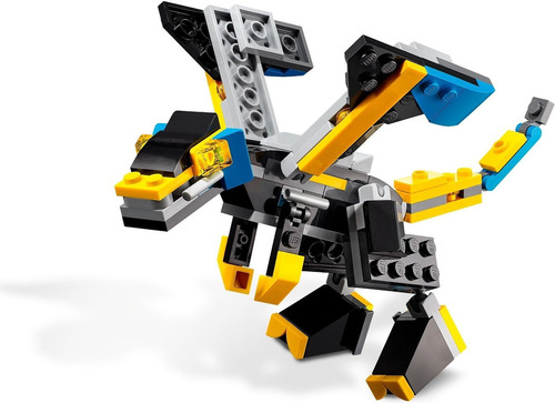 Lego Creator 3en1 31124 Robot Invencible; Permite Construir