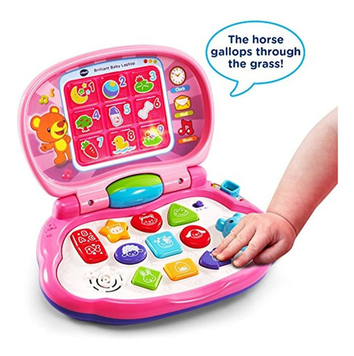 Laptop Para Bebé Color Rosa