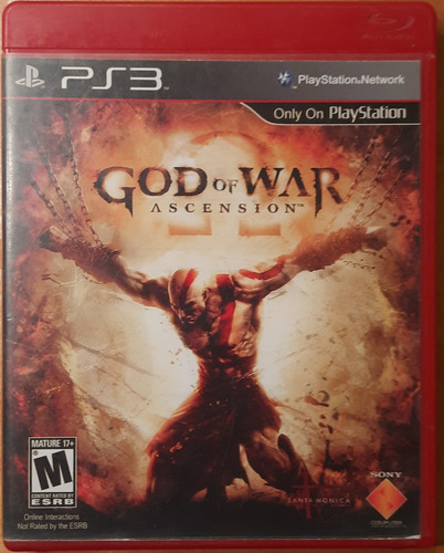 Juego God Of War Ascension Ps3 Usado Fisico Excelente Playst