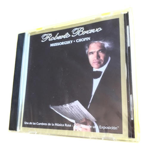 Cd   Roberto Bravo  Mussorgsky / Chopin      Nuevo Sellado