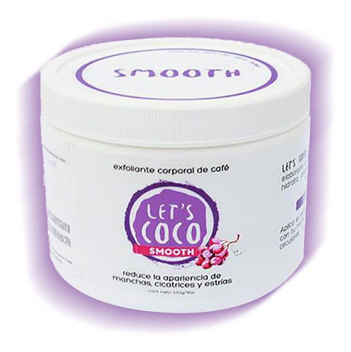 Let´s Coco Exfoliante Con Café-coco Celulitis Smooth 330g