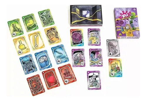 Virus! 2 Juego De Cartas Familiar De Desarrollo Intelectual