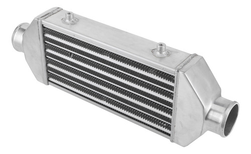 Intercooler De Montaje Frontal Universal Turbo 63 Mm Diámetr