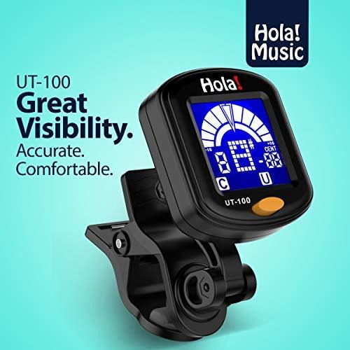 Clip-on Ukulele Tuner Ut-100 De Hola! Música Con Modo De Afi