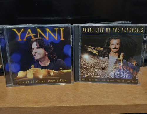 Yanni / Lote X 2 Cds Live Acropolis + Morro Pt Rico Estándar (Usado)