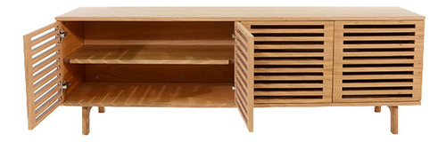 Rack Ripado - 180cm - Madeira Natural