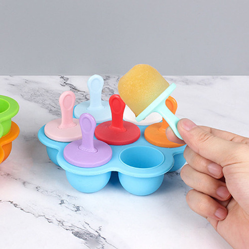 Molde De Silicona For Helado De Colores