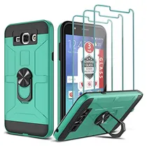 Comprar Funda Para Galaxy J7 2015 Menta Verde A Prueba De Golpes -02
