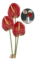Comprar Flores Artificiales De Lirio De Anturio, Flores 3 Piezas