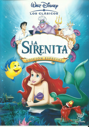 La Sirenita | Dvd Película Usado 